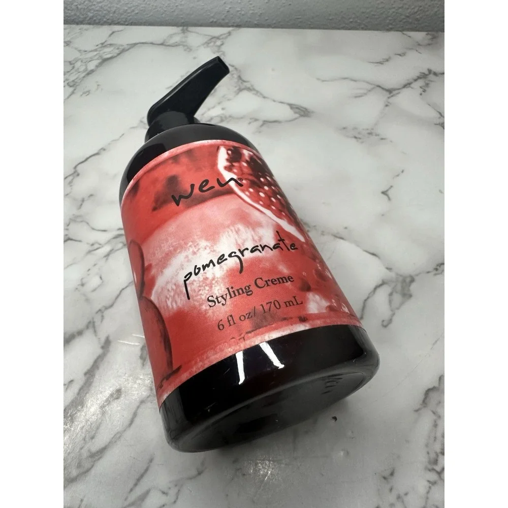 Wen By Chaz Dean Pomegranate Styling Crème 6oz. NEW‎ With Pump